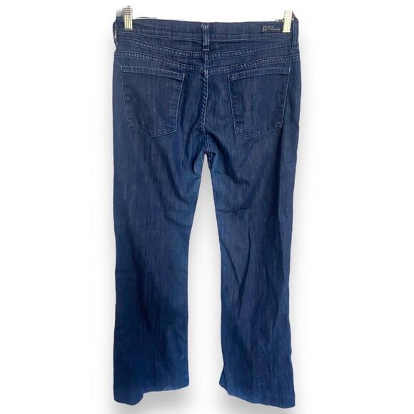 Citizens of Humanity Womens Jeans Sz 31 Hutton 254 Wide Leg‎ High Rise Dark Blue - Picture 2 of 10